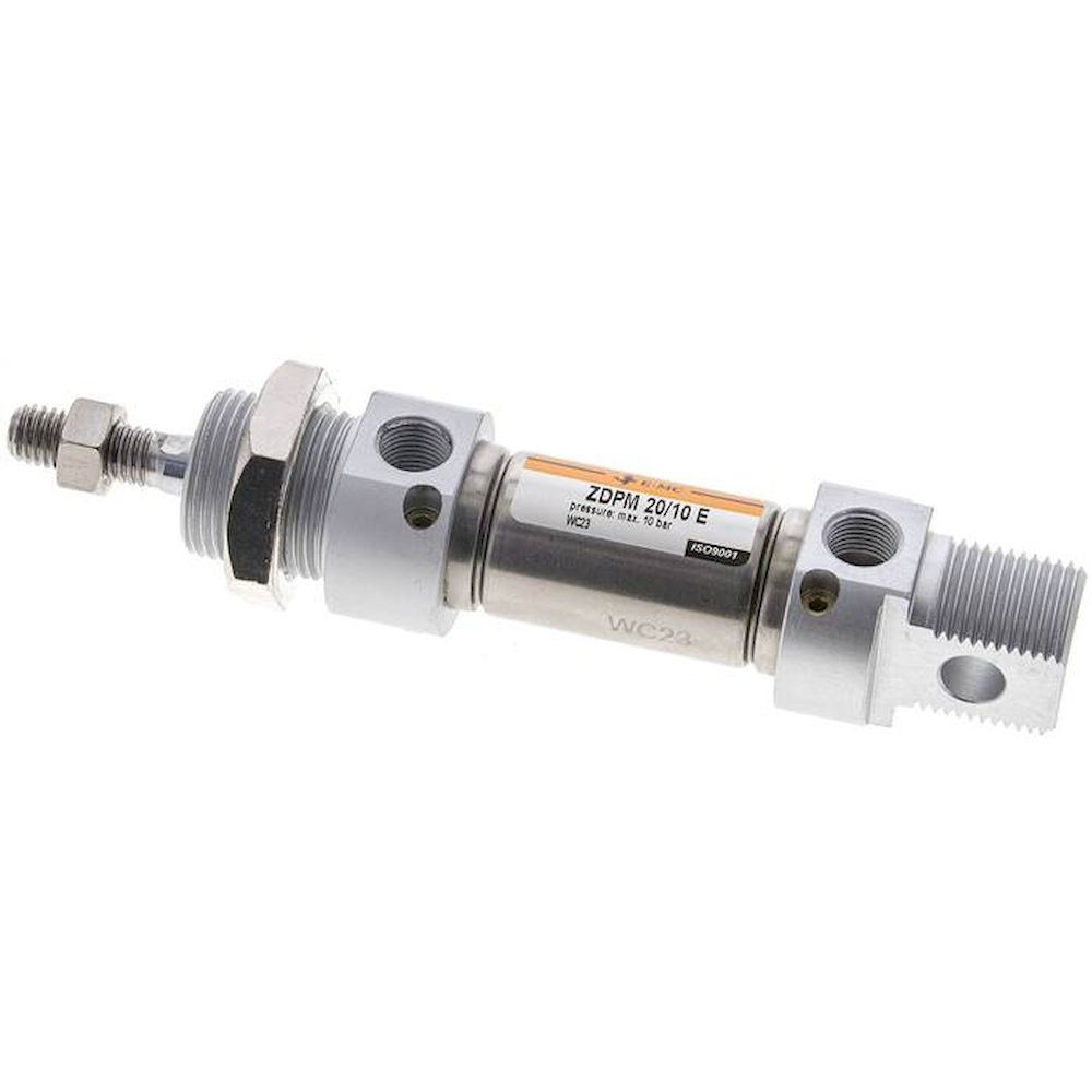 EMC ZDPM 20/10 E. ISO 6432 cylinders, double acting, piston 20 mm, stroke 10 mm