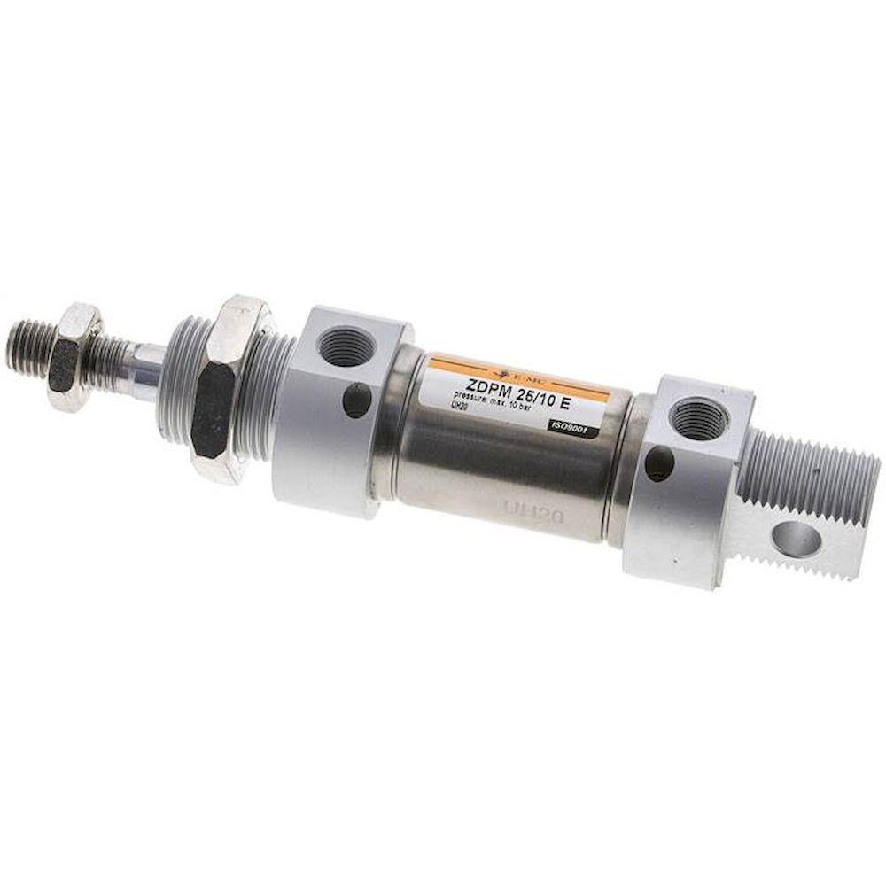 EMC ZDPM 25/10 E. ISO 6432 cylinders, double acting, piston 25 mm, stroke 10 mm
