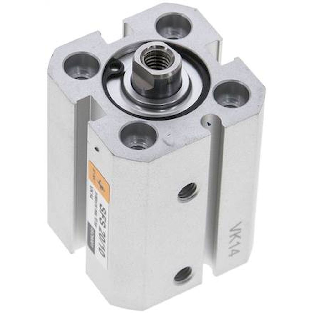 EMC SFS 20/10. ISO 21287 cylinders, double acting, piston 20 mm, stroke 10 mm