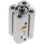 EMC SFS 20/25. ISO 21287 cylinders, double acting, piston 20 mm, stroke 25 mm