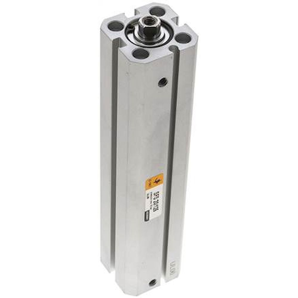 EMC SFS 20/125. ISO 21287 cylinders, double acting, piston 20 mm, stroke 125 mm