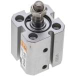 EMC SFS 20/5-B. ISO 21287-Zylinder, doppeltw., Kolben 20mm, Hub 5mm