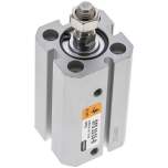 EMC SFS 20/25-B. ISO 21287 cylinders, double acting, piston 20 mm, stroke 25 mm