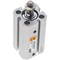 EMC SFS 20/30-B. ISO 21287 cylinders, double acting, piston 20 mm, stroke 30 mm