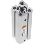 EMC SFS 20/50-B. ISO 21287 cylinders, double acting, piston 20 mm, stroke 50 mm