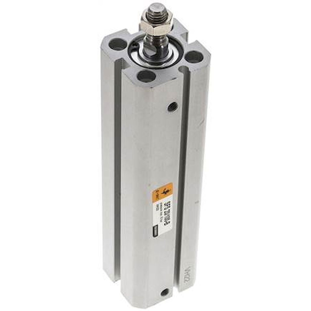 EMC SFS 20/100-B. ISO 21287 cylinders, double acting, piston 20 mm, stroke 100 mm