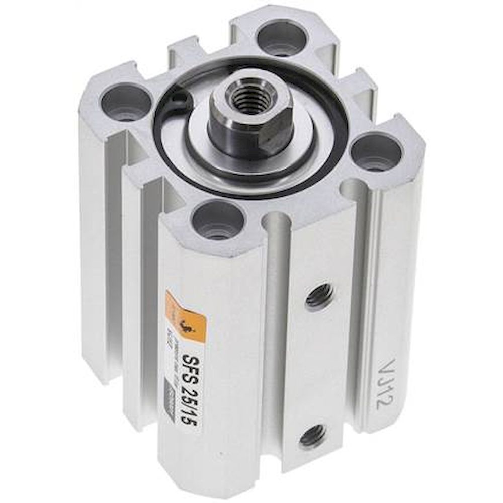 EMC SFS 25/15. ISO 21287-Zylinder, doppeltw., Kolben 25mm, Hub 15mm