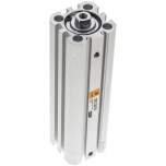 EMC SFS 25/100. ISO 21287 cylinders, double acting, piston 25 mm, stroke 100 mm