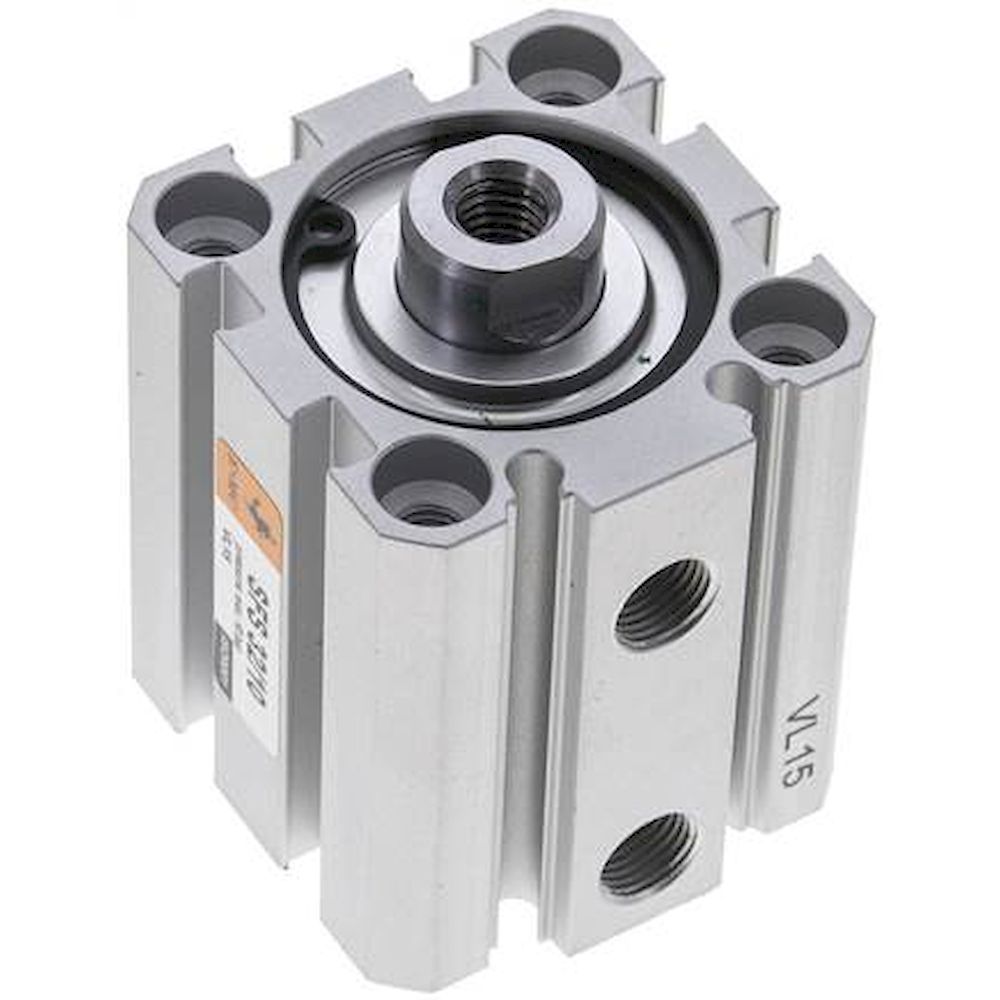 EMC SFS 32/10. ISO 21287 cylinders, double acting, piston 32 mm, stroke 10 mm