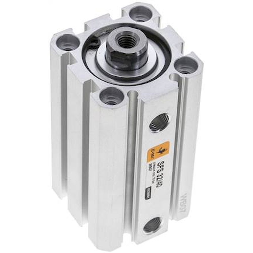 EMC SFS 32/40. ISO 21287 cylinders, double acting, piston 32 mm, stroke 40 mm