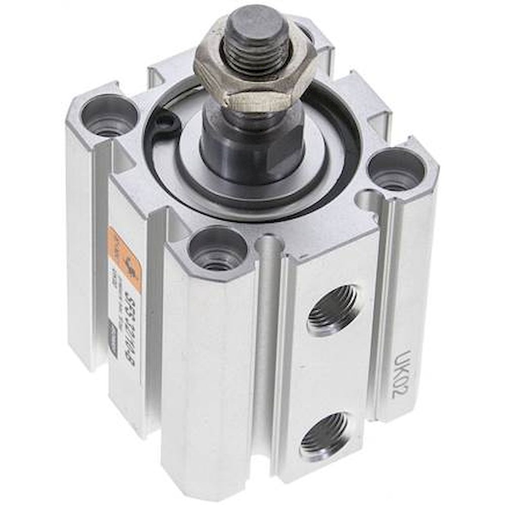 EMC SFS 32/10-B. ISO 21287 cylinders, double acting, piston 32 mm, stroke 10 mm