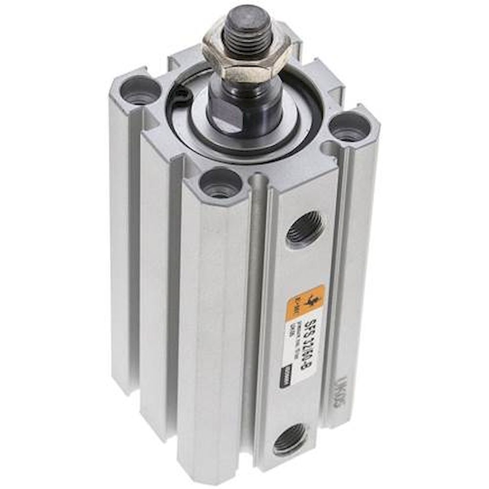 EMC SFS 32/50-B. ISO 21287 cylinders, double acting, piston 32 mm, stroke 50 mm