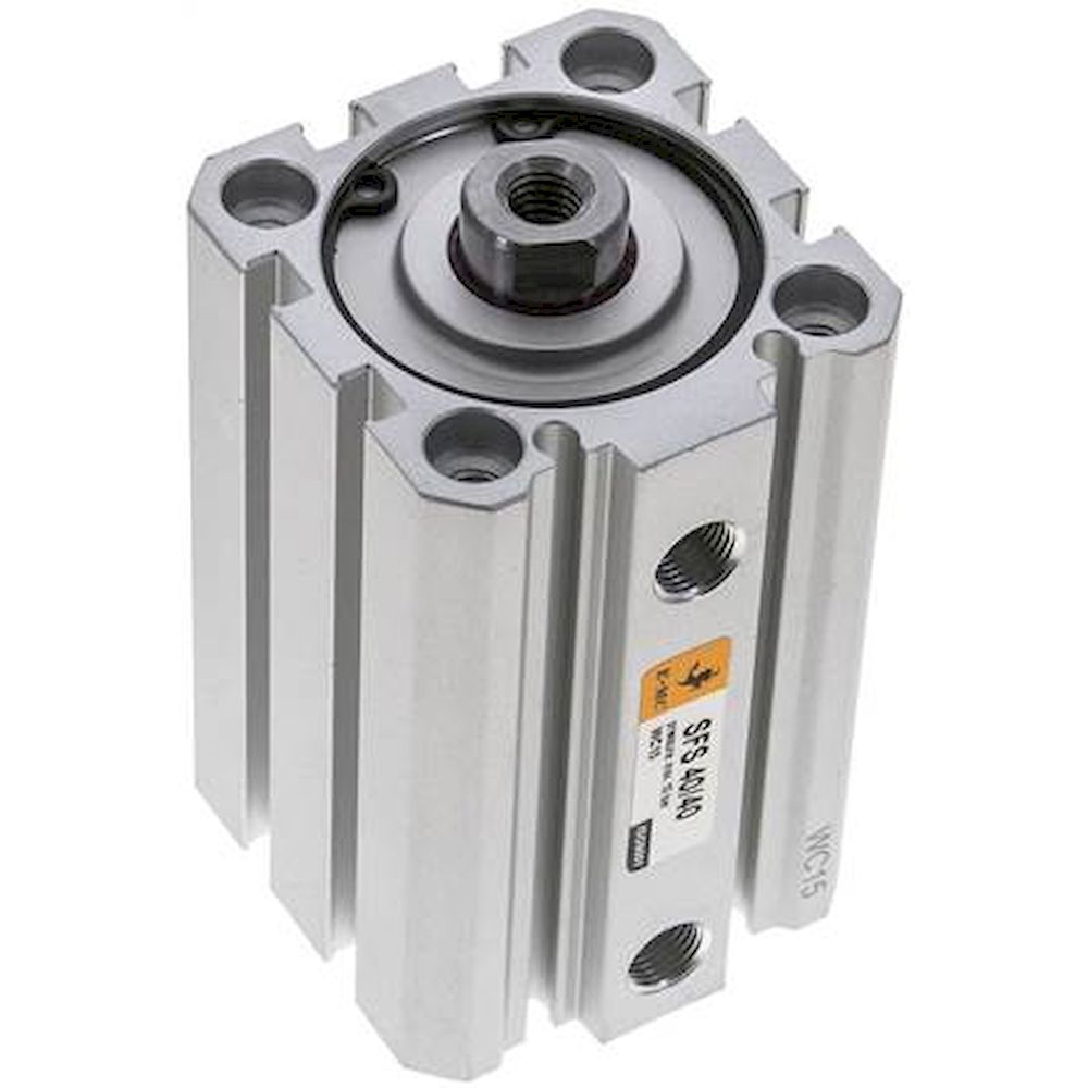 EMC SFS 40/40. ISO 21287 cylinders, double acting, piston 40 mm, stroke 40 mm