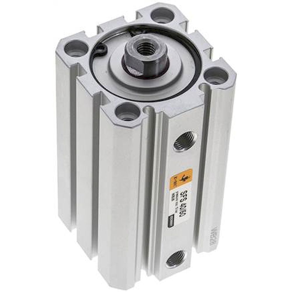 EMC SFS 40/50. ISO 21287 cylinders, double acting, piston 40 mm, stroke 50 mm