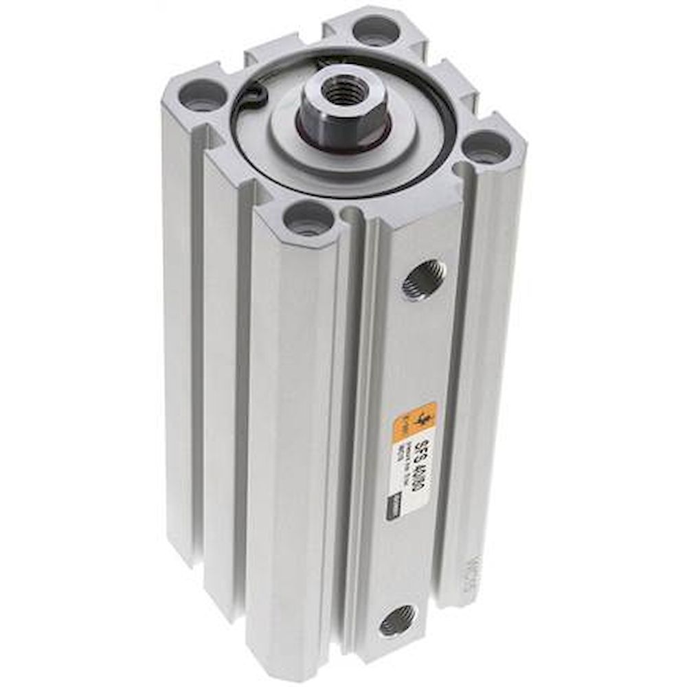 EMC SFS 40/80. ISO 21287 cylinders, double acting, piston 40 mm, stroke 80 mm