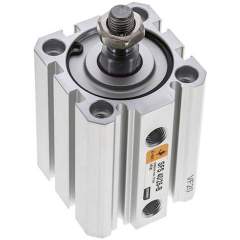 EMC SFS 40/25-B. ISO 21287-Zylinder, doppeltw., Kolben 40mm, Hub 25mm