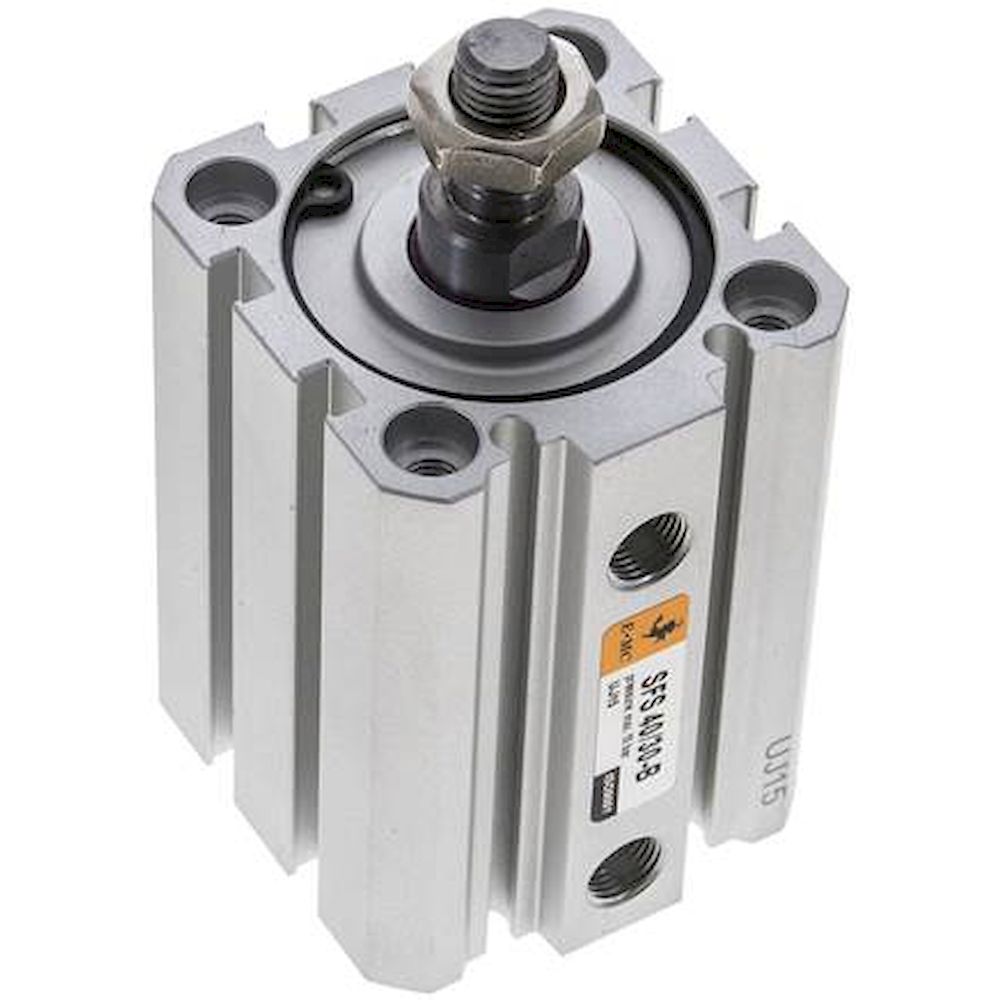 EMC SFS 40/30-B. ISO 21287 cylinders, double acting, piston 40 mm, stroke 30 mm