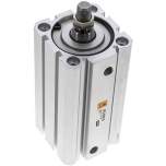 EMC SFS 50/80-B. ISO 21287 cylinders, double acting, piston 50 mm, stroke 80 mm