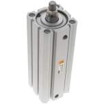 EMC SFS 50/125-B. ISO 21287 cylinders, double acting, piston 50 mm, stroke 125 mm