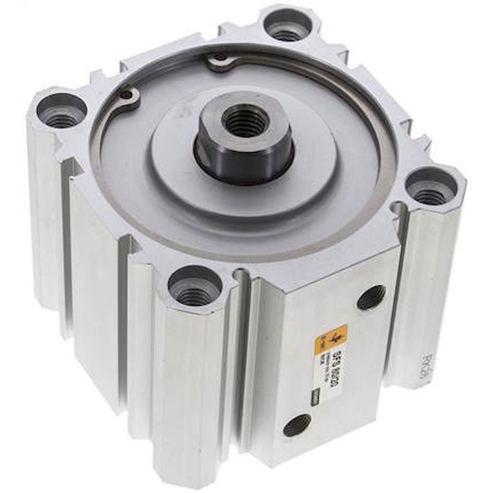 EMC SFS 80/20. ISO 21287 cylinders, double acting, piston 80 mm, stroke 20 mm