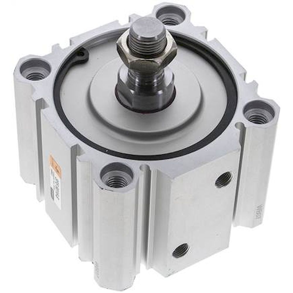 EMC SFS 80/15-B. ISO 21287 cylinders, double acting, piston 80 mm, stroke 15 mm