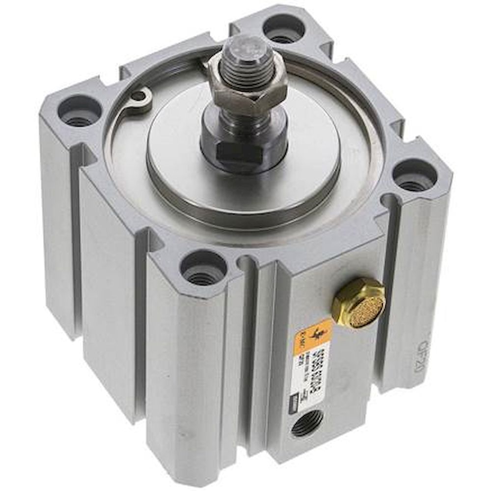 EMC SFS 80/25-B. ISO 21287 cylinders, double acting, piston 80 mm, stroke 25 mm