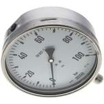 Wika MS 100160 ES Chemie-Manometer senkrecht, 160mm, 0-100 bar