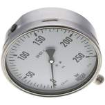 Wika MS 250160 ES Chemie-Manometer senkrecht, 160mm, 0-250 bar