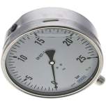 Wika MS 25160 GLY ES Chemie-Glycerin-Manometer senkrecht,160mm, 0-25 bar