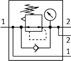 Druckregelventil MS6N-LRB-1/2-D5-AS - Festo 531818