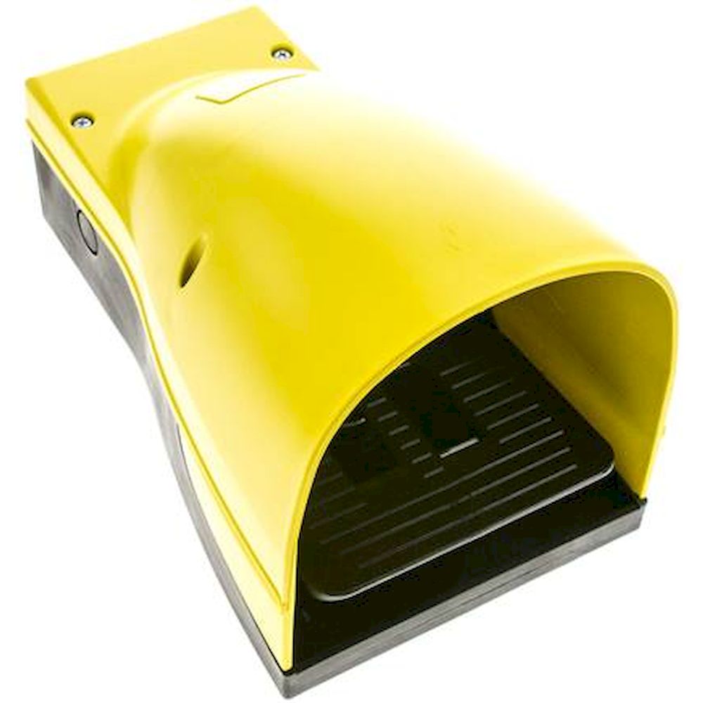 F 318. 3/2-Wege (NO/NC)-Fußventil, G 1/8", Federrückstellung