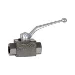 Riegler 103520.Ball valve, High pressure design, G interior thread, Steel, G 1