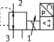 Proportional-Druckregelventil MPPES-3-1/8-10-010 - Festo 187348