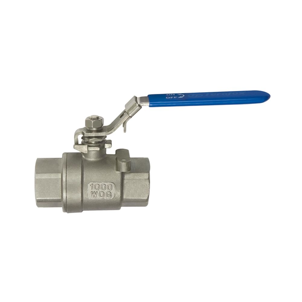 Riegler 135356.Stainless steel ball valve, length acc. to DIN 3202-M3, G 1 1/4