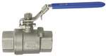 Riegler 135356.Stainless steel ball valve, length acc. to DIN 3202-M3, G 1 1/4