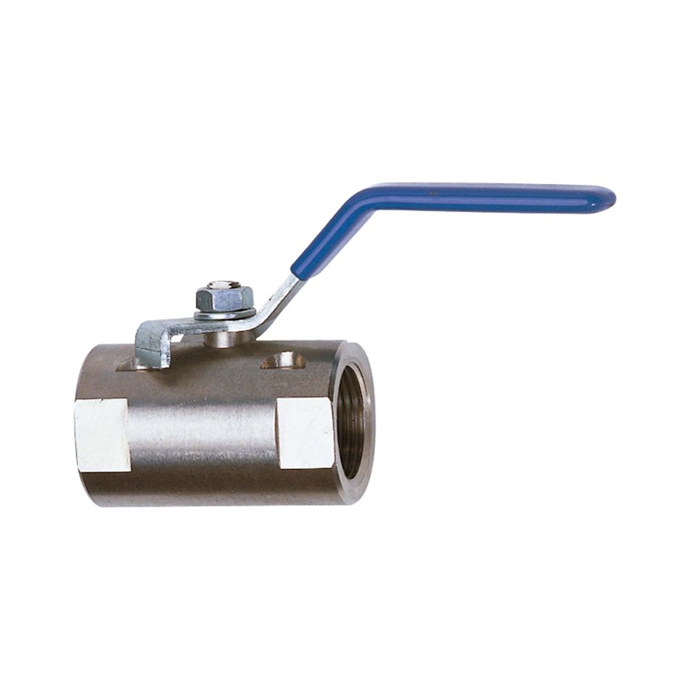 Riegler 103424.Stainless steel ball valve, 1-piece, Full passage, G 3/8
