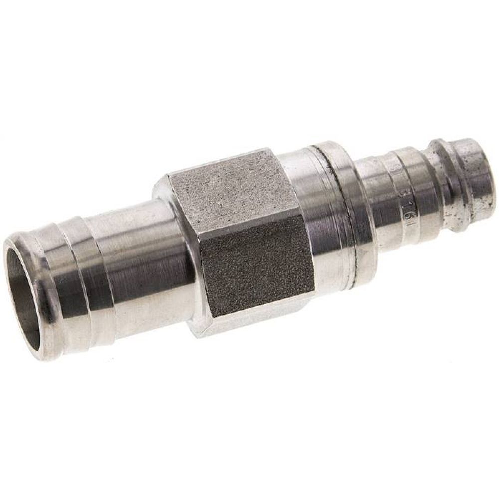 Kupplungsstecker (NW10) 19 (3/4")mm Schlauch, 1.4404