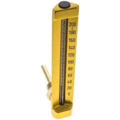 SITW 20020063 Maschinenthermometer (200mm) waagerecht/0 bis +200°C/63mm