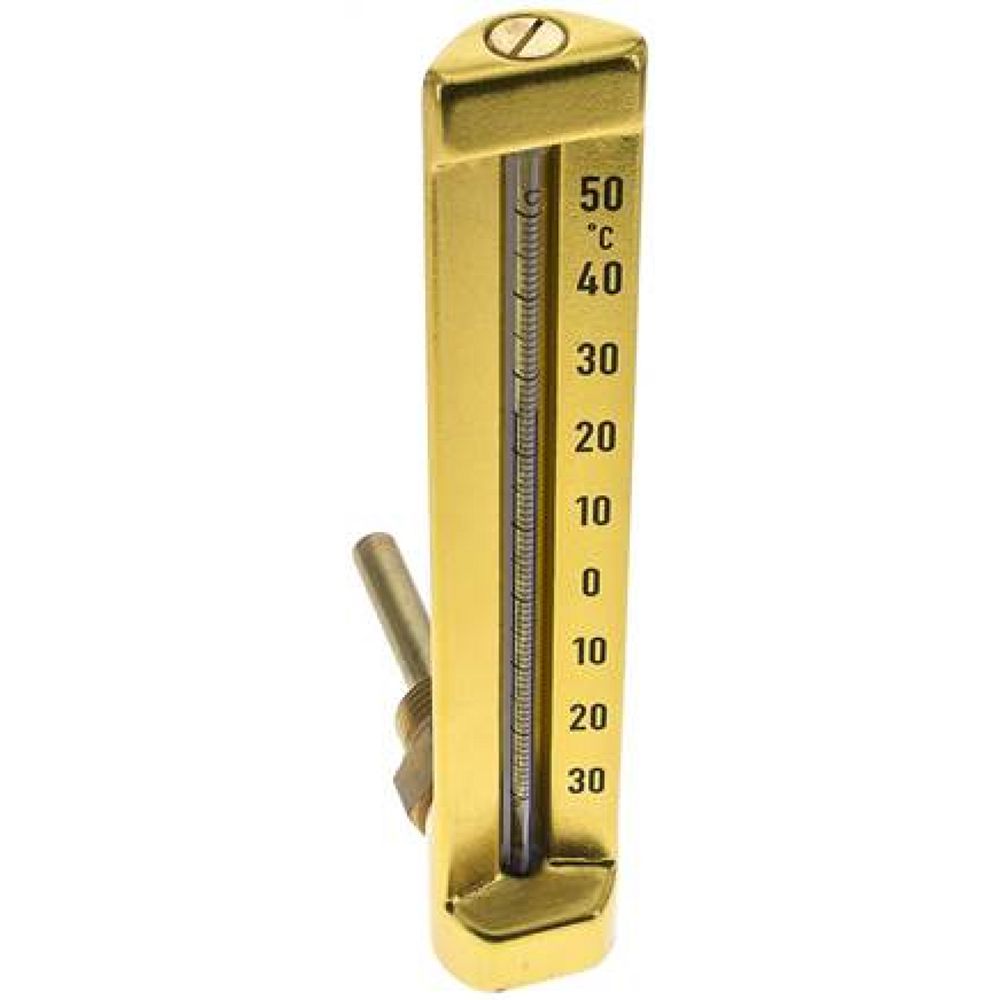 SITW 3520063 Maschinenthermometer (200mm) waagerecht/-30 bis +50°C/63mm