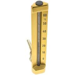 SITW 6020063 Maschinenthermometer (200mm) waagerecht/0 bis +60°C/63mm