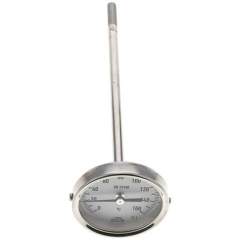 Wika TWT 16063200 ES Bimetallthermometer, waagerecht D63/0 bis +160°C/200mm