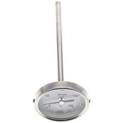 Wika TWT 20063160 ES Bimetallthermometer, waagerecht D63/0 bis +200°C/160mm