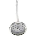 Wika TWT 8063160 ES Bimetallthermometer, waagerecht D63/0 bis +80°C/160mm