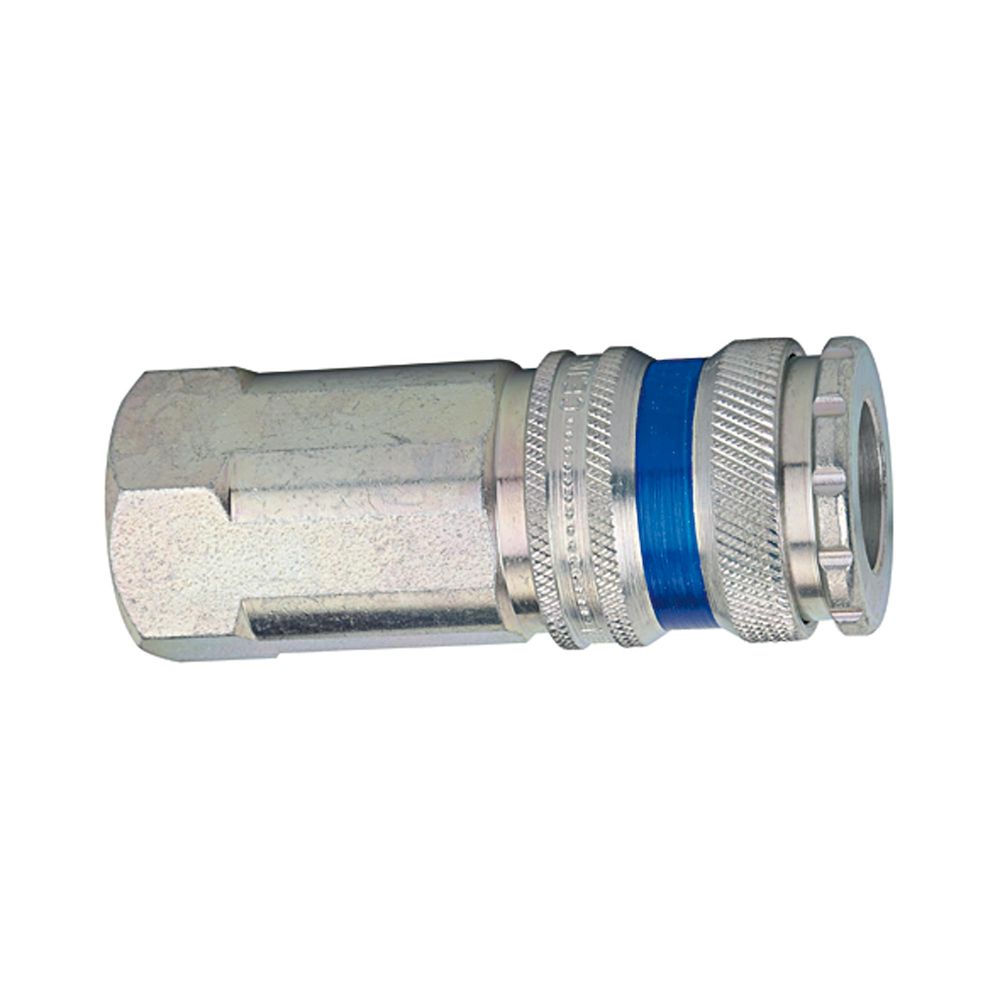 Riegler 107467. Schnellverschlusskuppl. NW10 Stahl/MS verz., Robustausf. G 3/8 IG