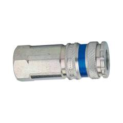 Riegler 107467. Schnellverschlusskuppl. NW10 Stahl/MS verz., Robustausf. G 3/8 IG