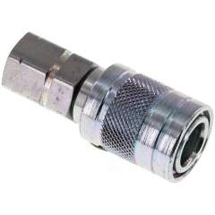 Steckkupplung ISO7241-1A, Muffe Baugr.1, G 1/4"(IG)