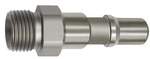 Riegler 141991.Nipple f. couplings I.D.11, ISO 6150 C, Stainless steel, G 3/8 ET