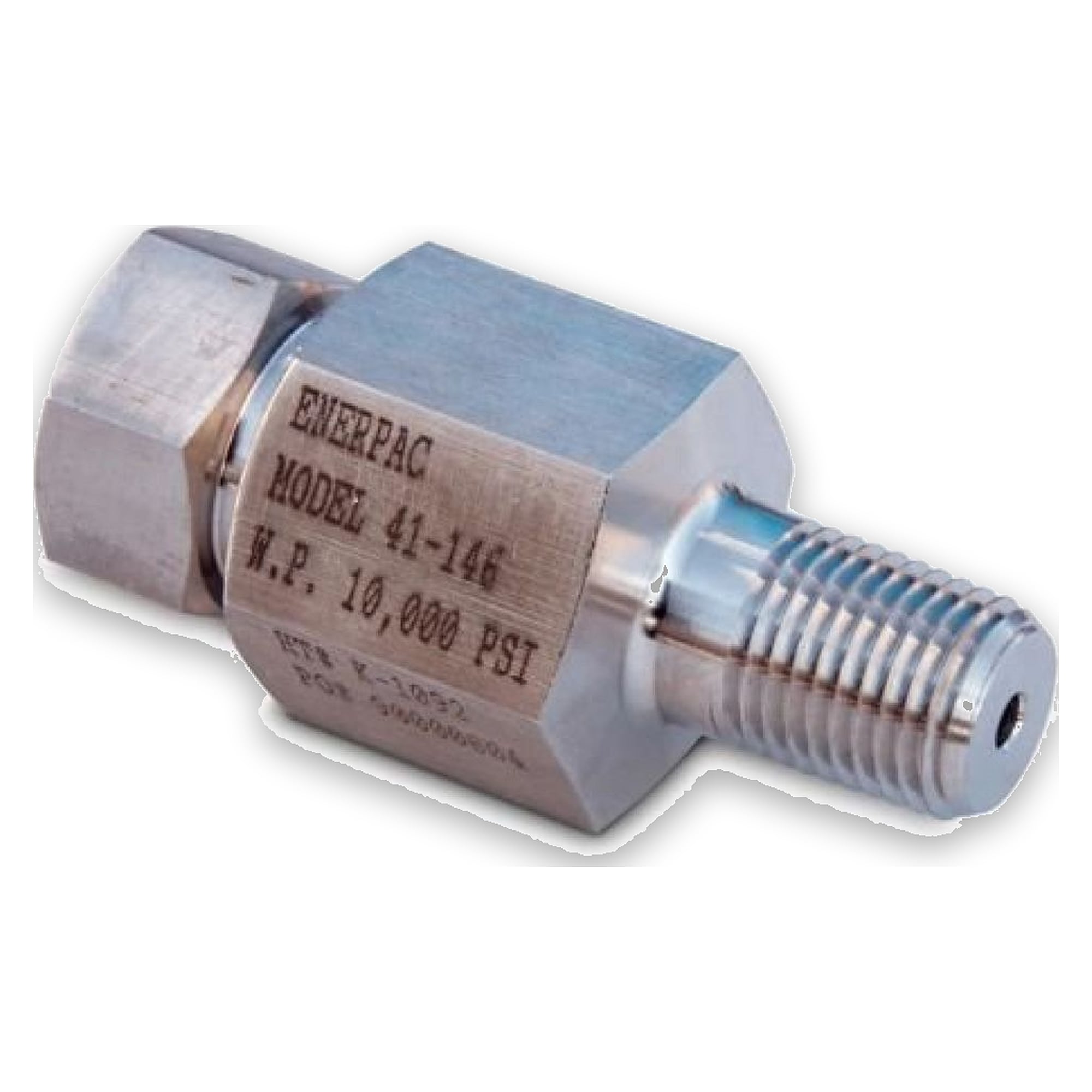 Hochdruck-Verschraubung, Adapter, .38" konisch nach 3/8" M NPTF - Enerpac 41166