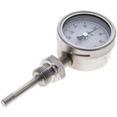 Wika TS 266363 ES Bimetallthermometer, senkrecht D63/-20 bis +60°C/63mm