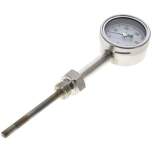 Wika TS 50063100 ES Bimetallthermometer, senkrecht D63/0 bis +500°C/100mm